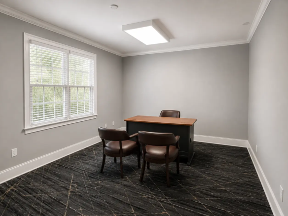Turnkey single private office with high-speed internet in EOS Athens GA.